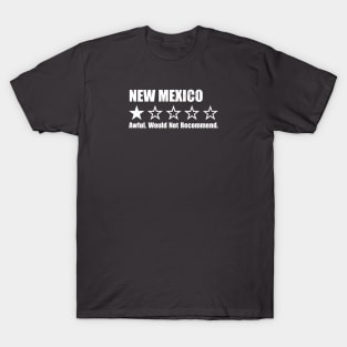 New Mexico One Star Review T-Shirt